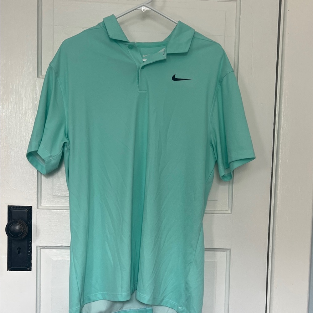 Nike Men's Aqua Polo Shirt